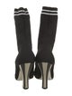 Fendi Striped Sock Boots