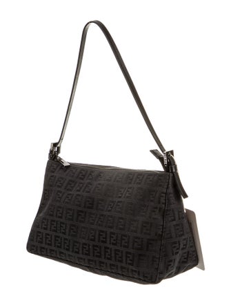 Fendi Zucchino FF Shoulder Bag