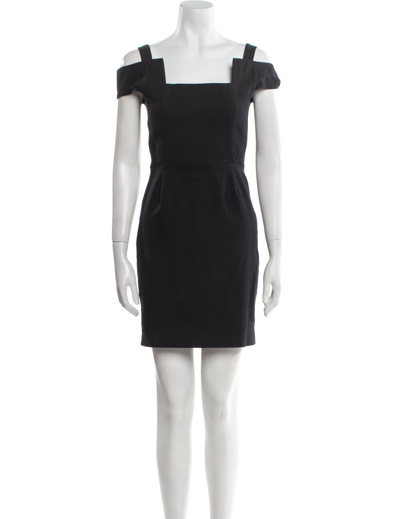 Fendi Square Neckline Mini Dress