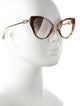 Fendi Zucca FF Logo Cat-Eye Sunglasses
