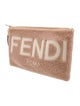Fendi Shearling Shearling Pouch Large
