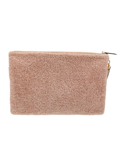 Fendi Shearling Shearling Pouch Large