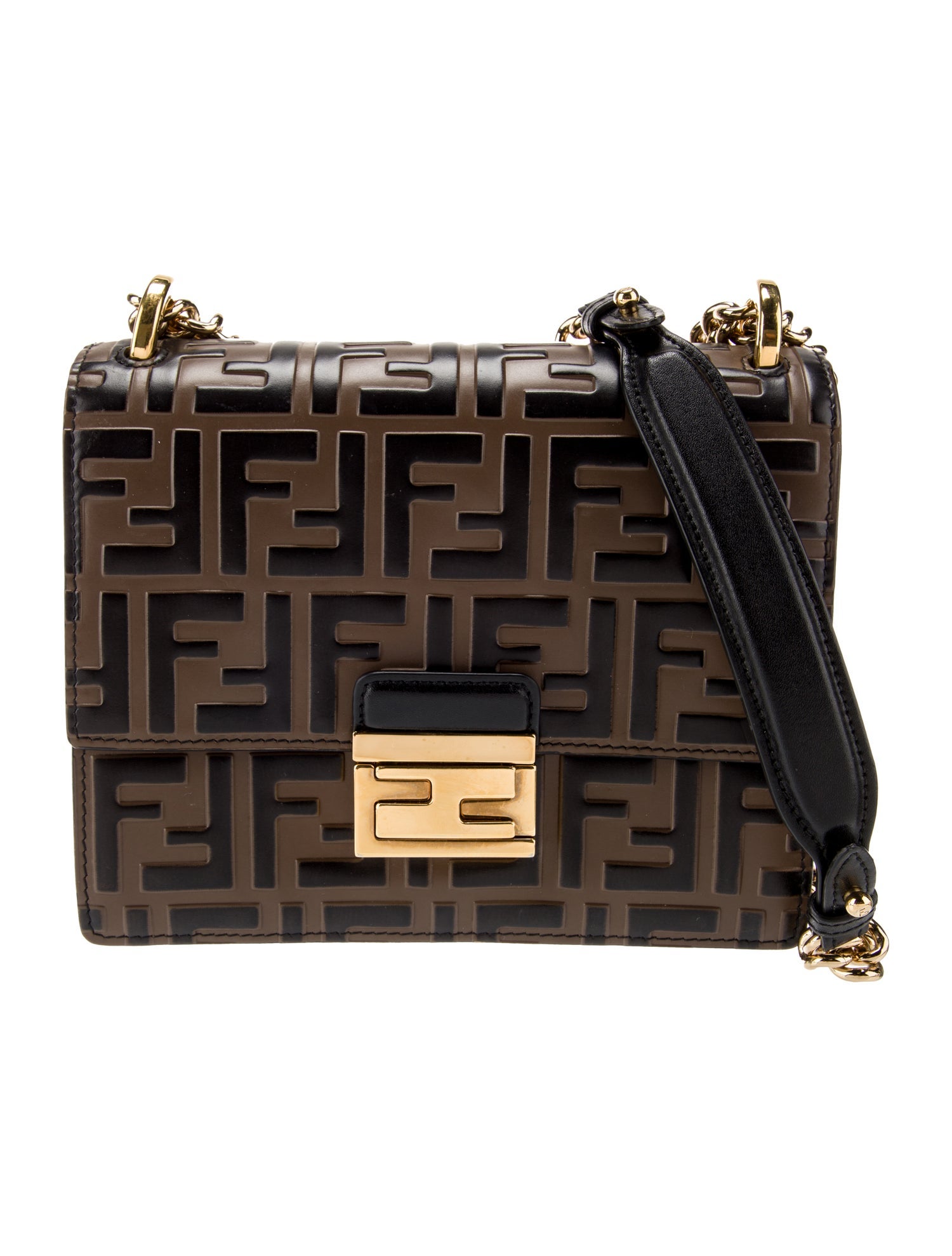 Fendi - Woman - Mirto+Dark Nut+P - Crossbody Bag main image 0