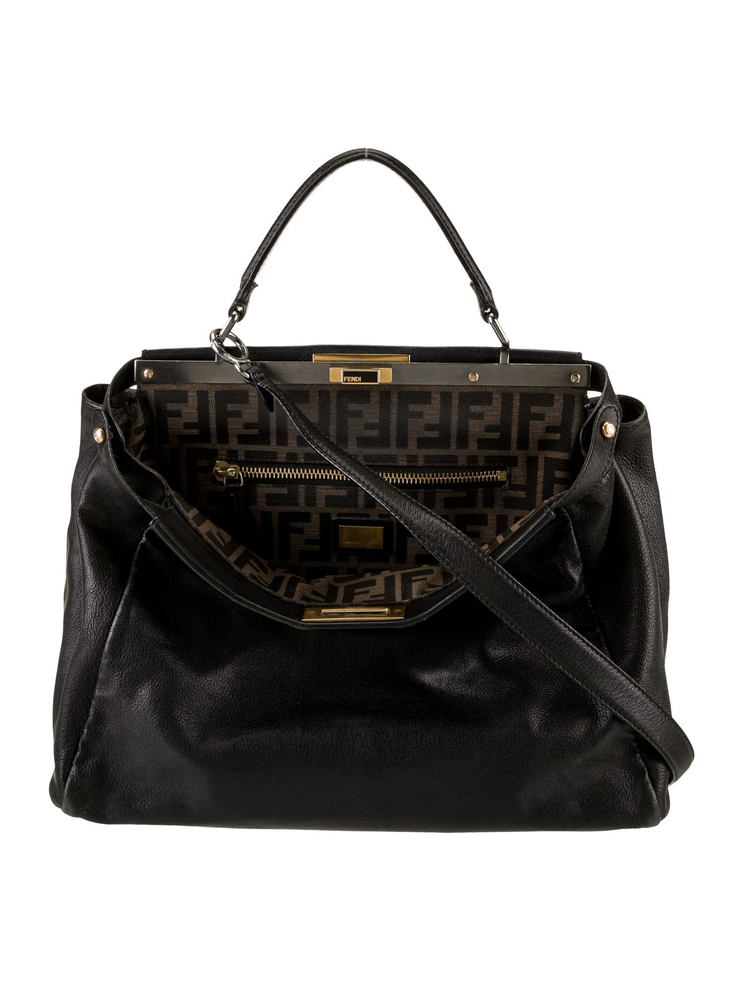 Fendi Zucca FF Peekaboo Large