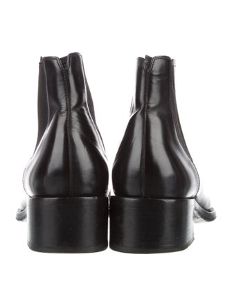 Fendi Leather Chelsea Boots