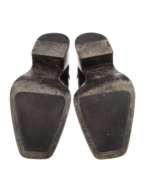 Fendi Leather Chelsea Boots