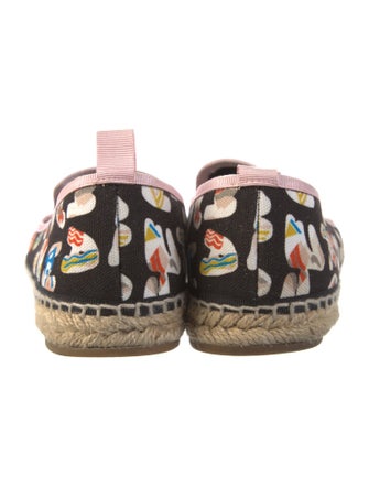 Fendi Canvas Printed Espadrilles
