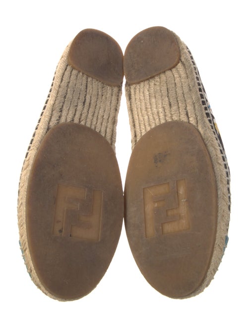 Fendi Canvas Printed Espadrilles