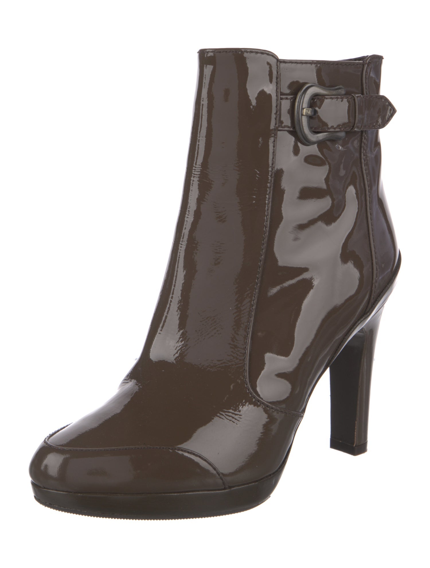 Fendi Patent Leather Boots