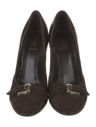 Fendi Suede Pumps