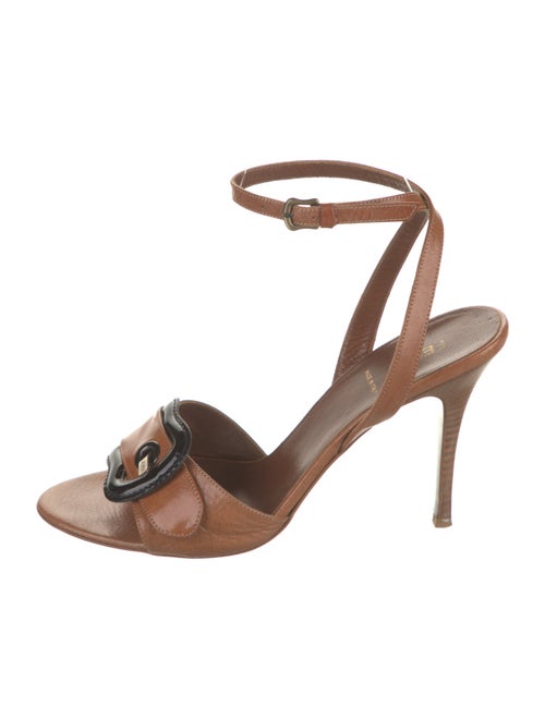 Fendi Leather Sandals