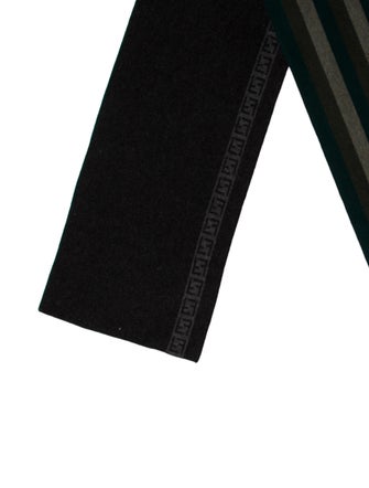 Fendi Wool Striped Scarf