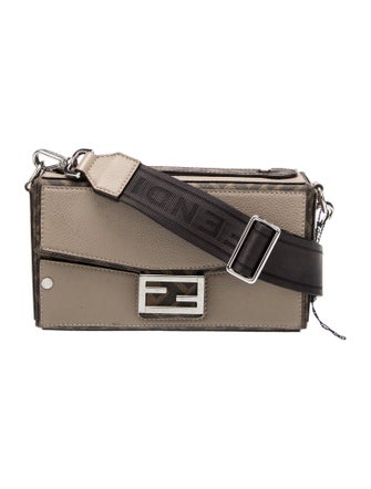 Fendi Zucca FF Soft Trunk Baguette w/ Strap 2024