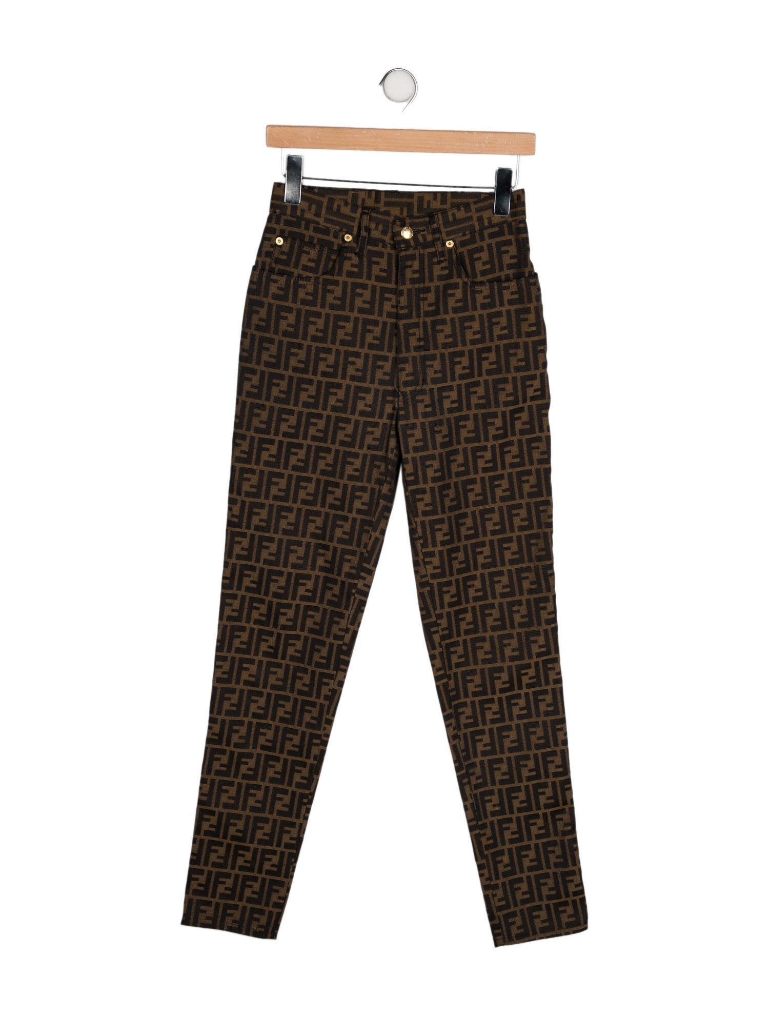 Fendi Vintage Skinny Leg Jeans