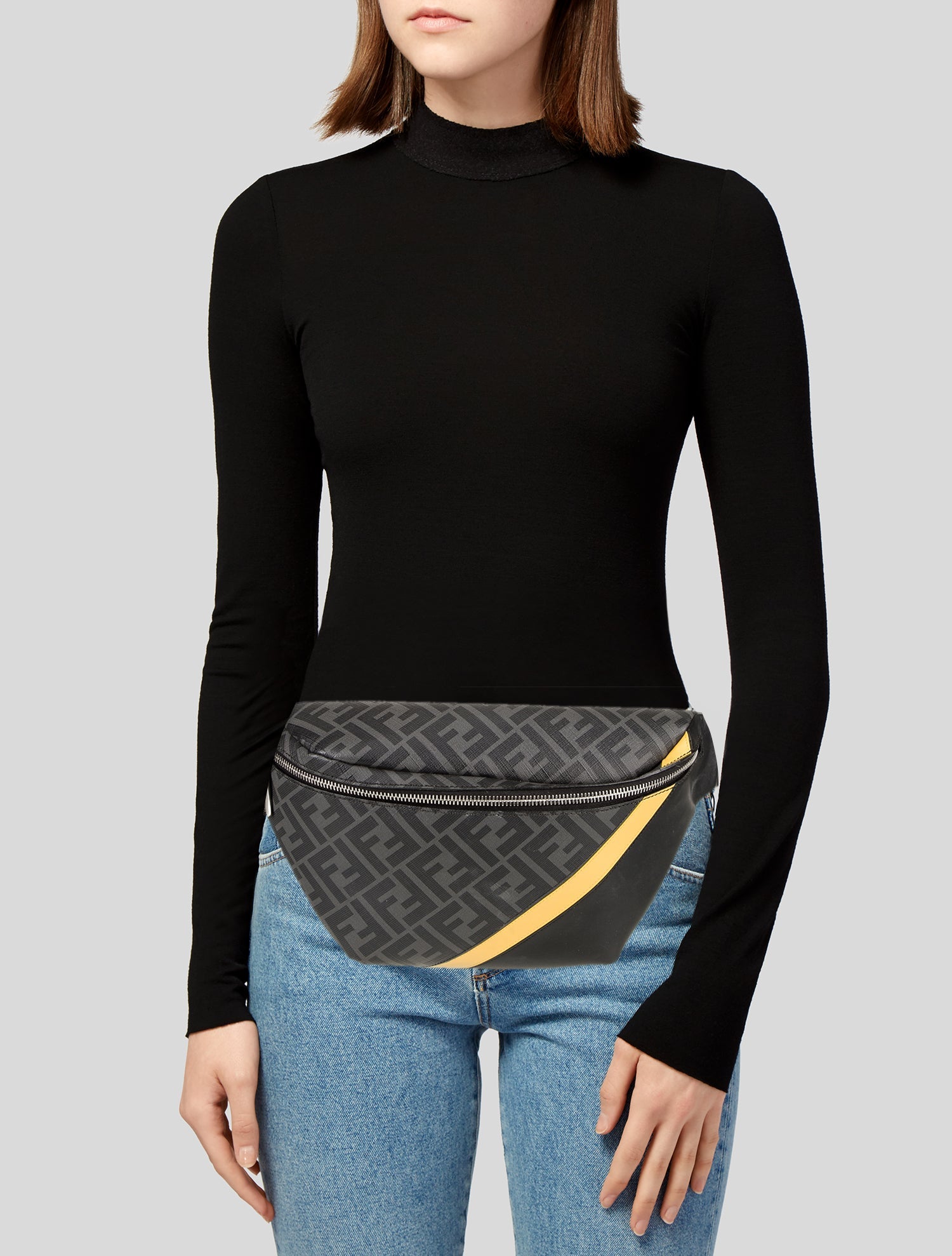 Fendi Zucca FF Belt Bag