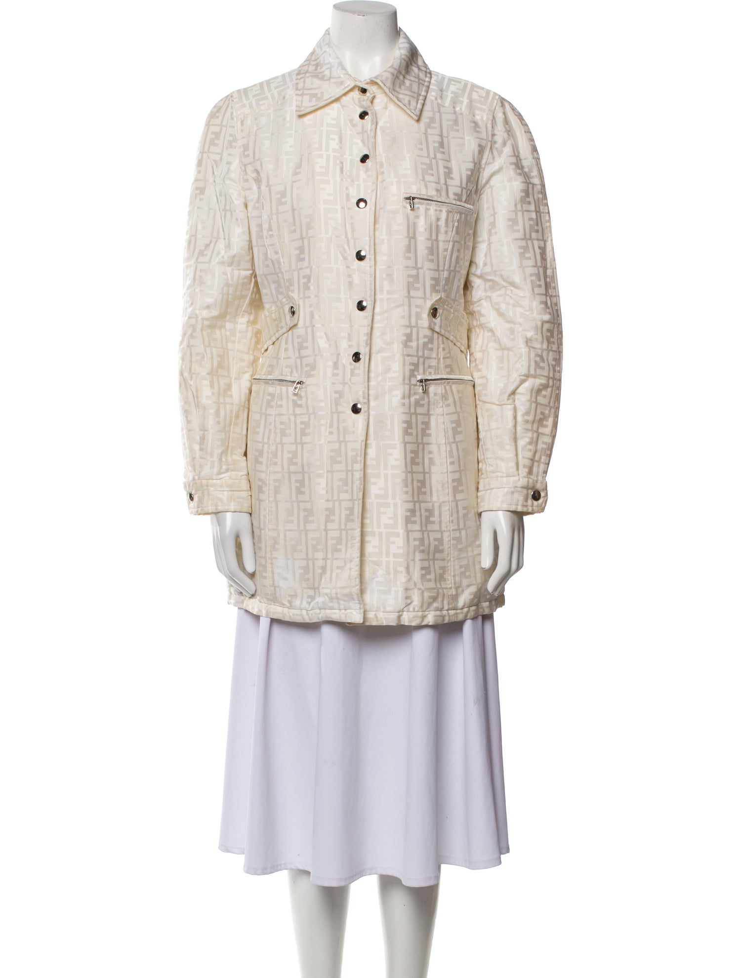 Fendi Vintage Late 1980's - Early 1990's Coat