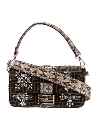 Fendi Canvas Top Handle Bag 2022