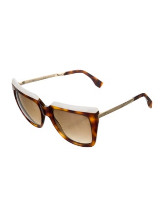 Fendi Square Tinted Sunglasses