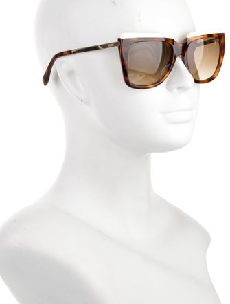 Fendi Square Tinted Sunglasses