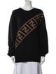 Fendi Zucca FF Logo Graphic Print Pullover