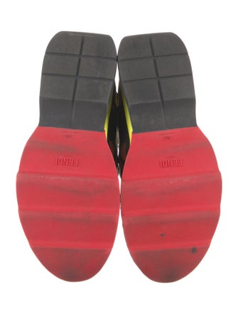 Fendi Zucca FF Logo Mesh Chunky Sneakers