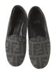 Fendi Zucca FF Logo Wool Loafers