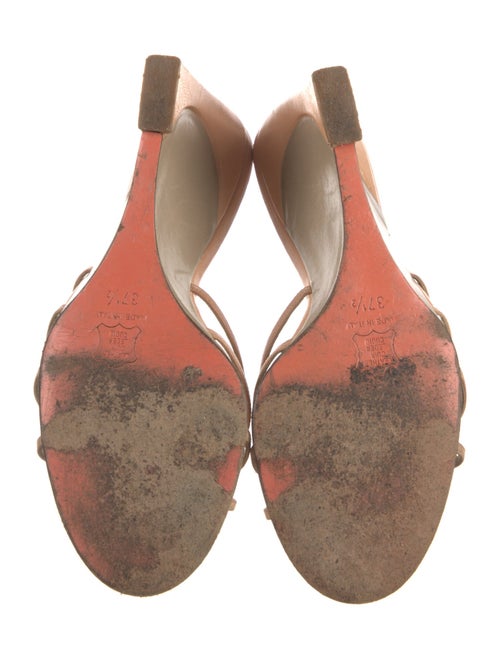 Fendi Leather Slides