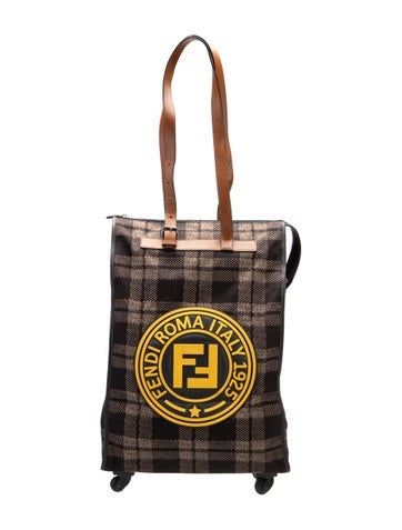 Fendi Luggage and Travel Signature Bucket Bag
