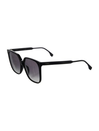 Fendi Shield Gradient Sunglasses