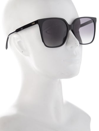Fendi Shield Gradient Sunglasses