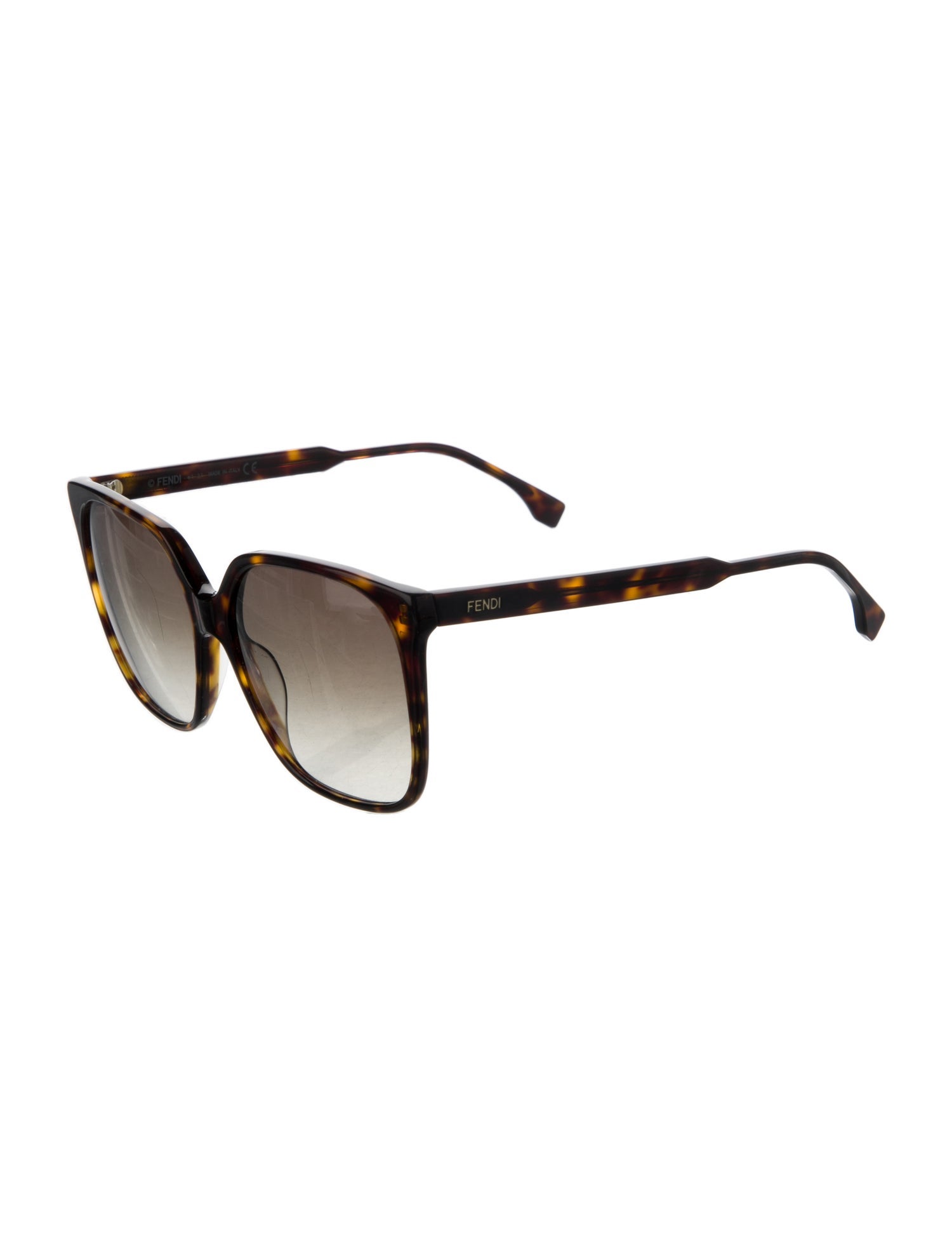 Fendi Square Gradient Sunglasses
