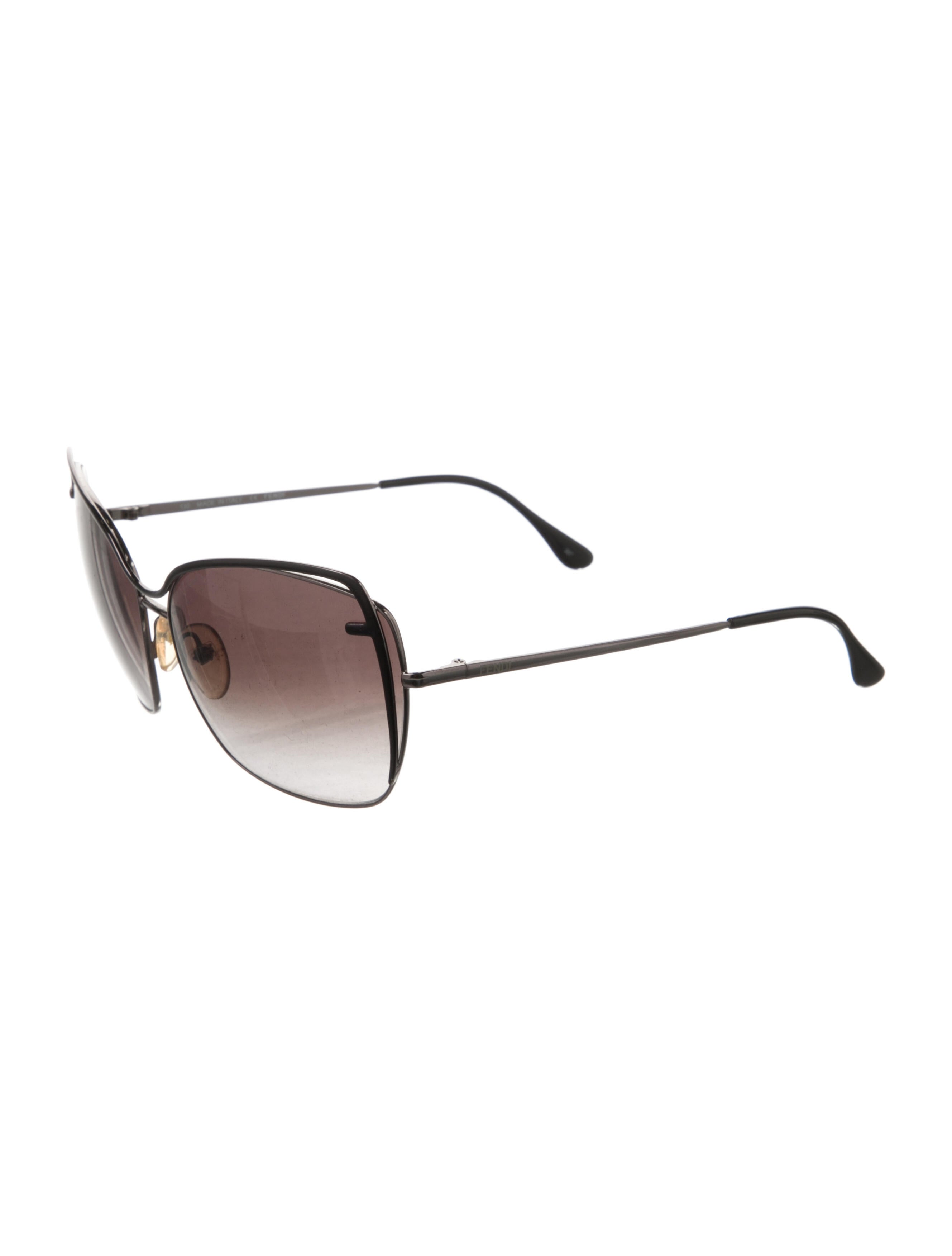 Fendi Oversize Gradient Sunglasses
