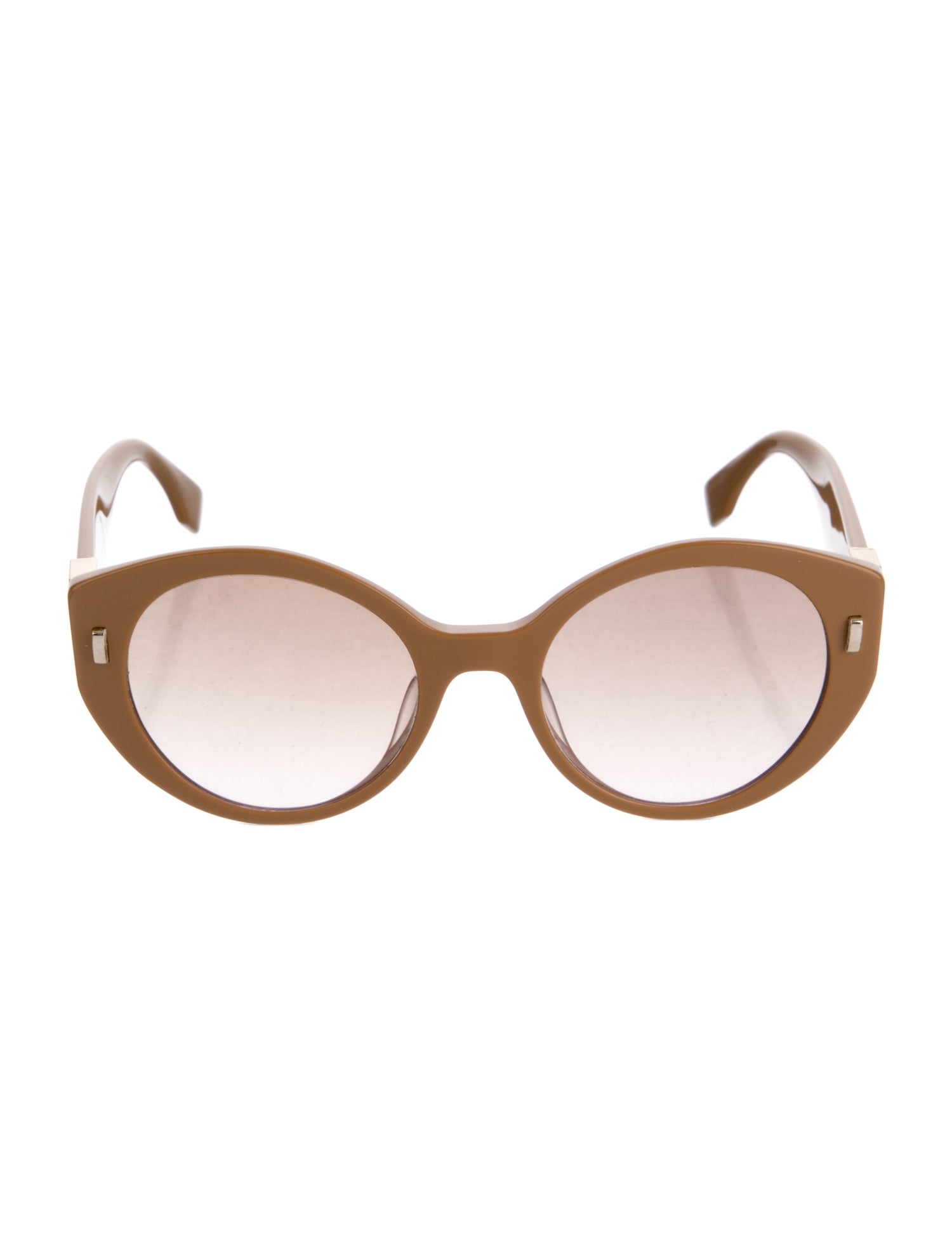 Fendi Zucca FF Logo Oversize Sunglasses