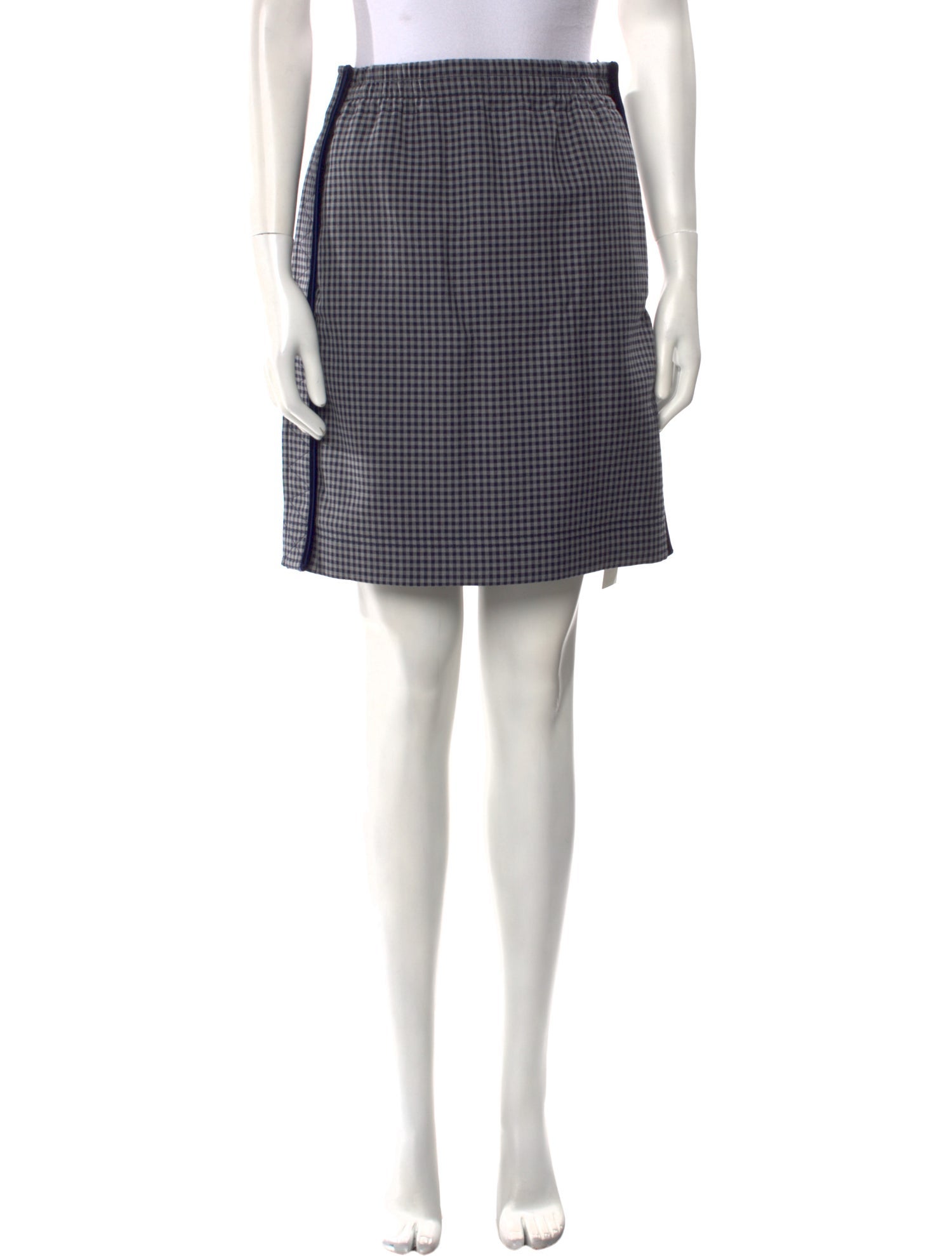 Fendi Virgin Wool Knee-Length Skirt