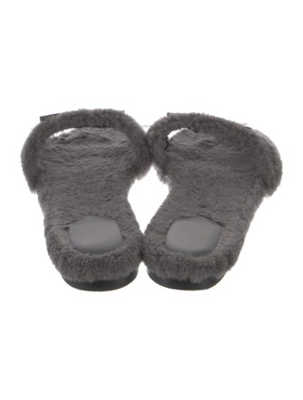 Fendi Shearling Slides