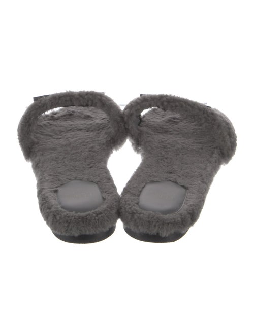 Fendi Shearling Slides