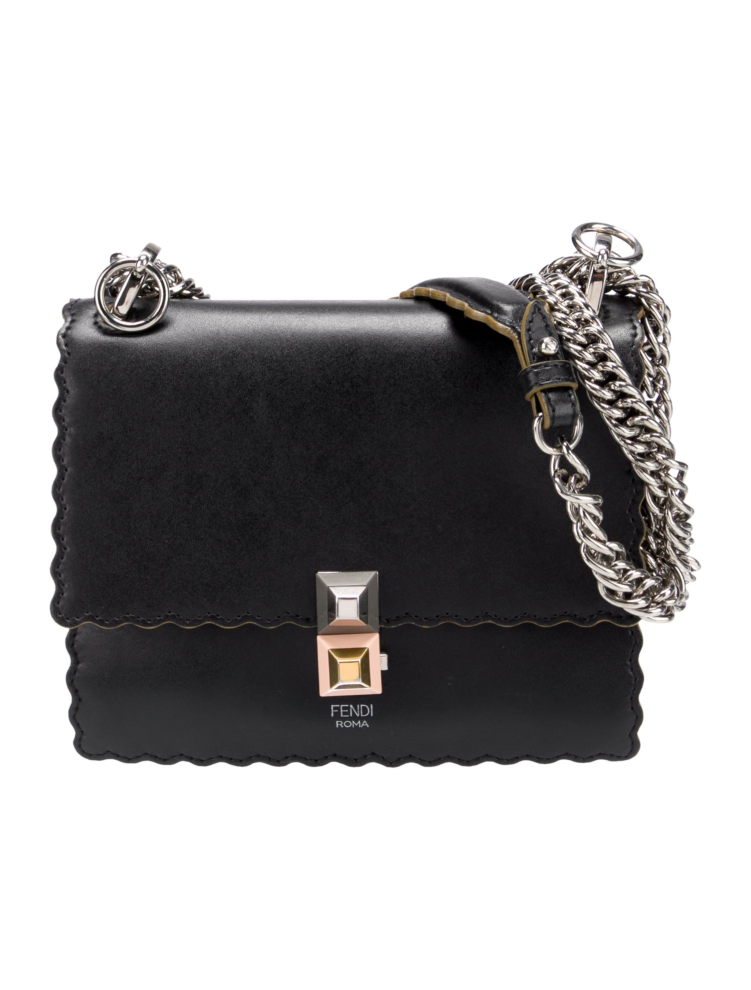 Fendi Leather Kan I Small