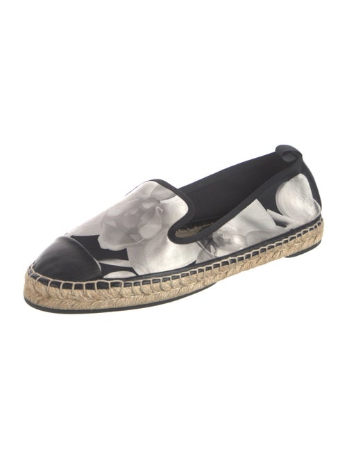 Fendi Satin Printed Espadrilles