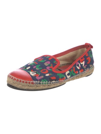 Fendi Canvas Printed Espadrilles