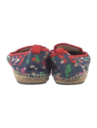 Fendi Canvas Printed Espadrilles