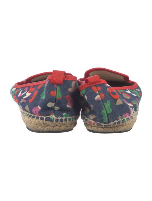 Fendi Canvas Printed Espadrilles