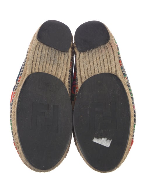 Fendi Canvas Printed Espadrilles