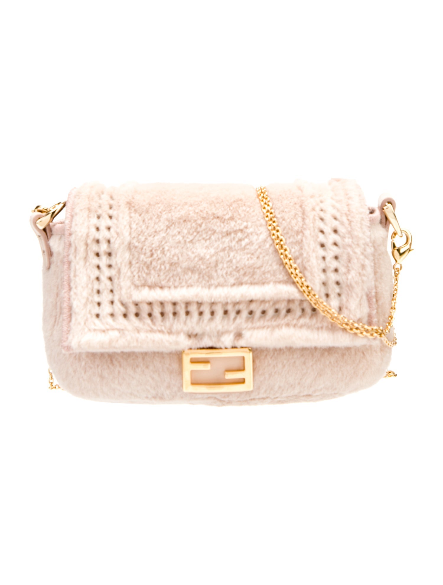 Fendi Fur Baguette Nano 2022