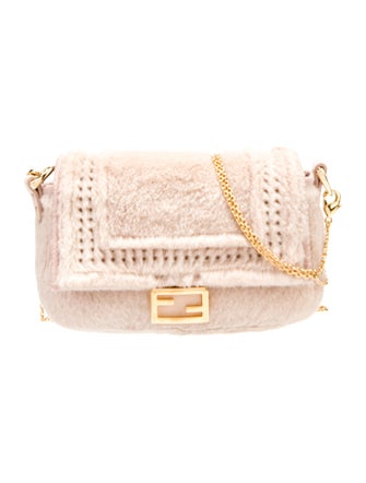 Fendi Fur Baguette Nano 2022
