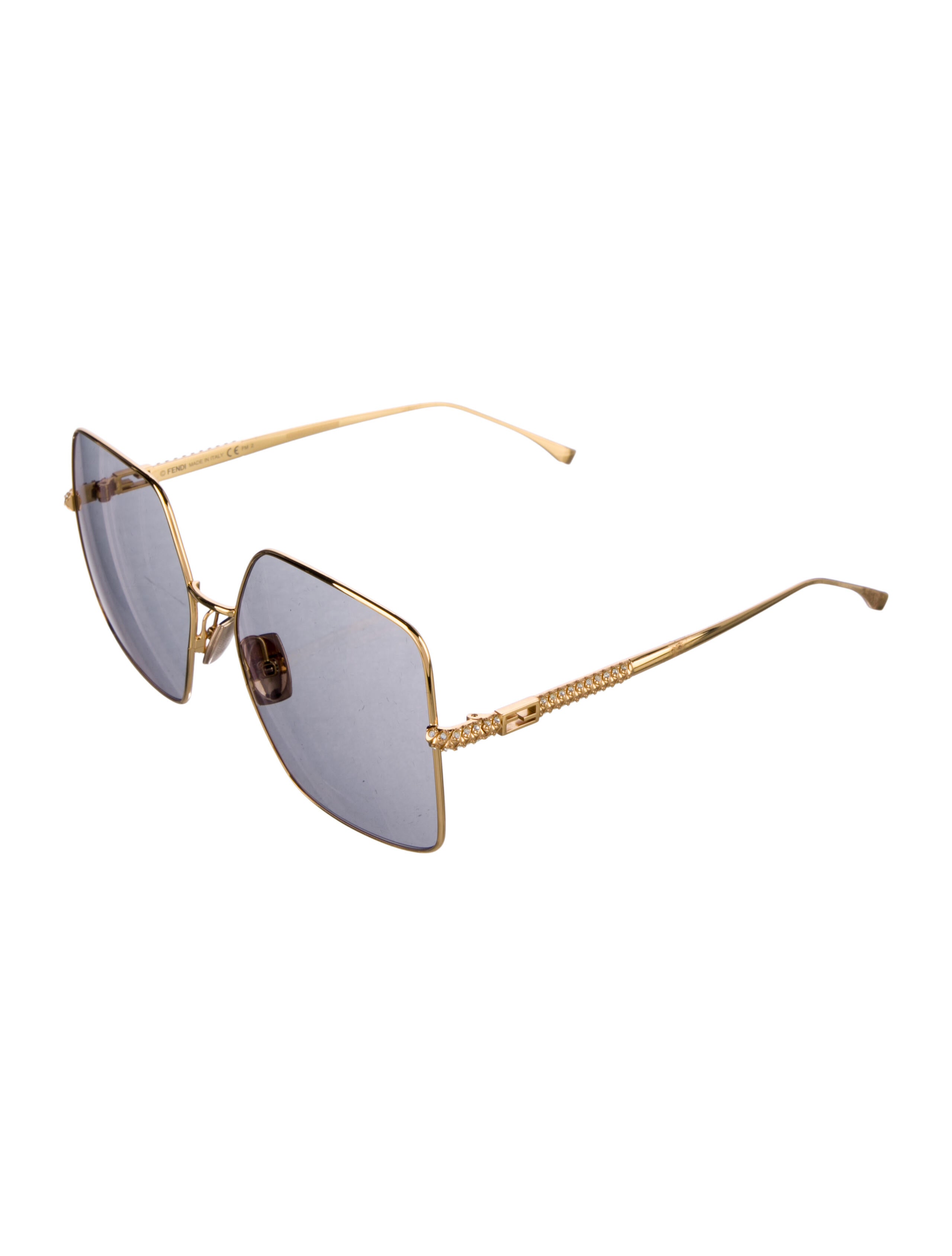 Fendi Oversize Tinted Sunglasses