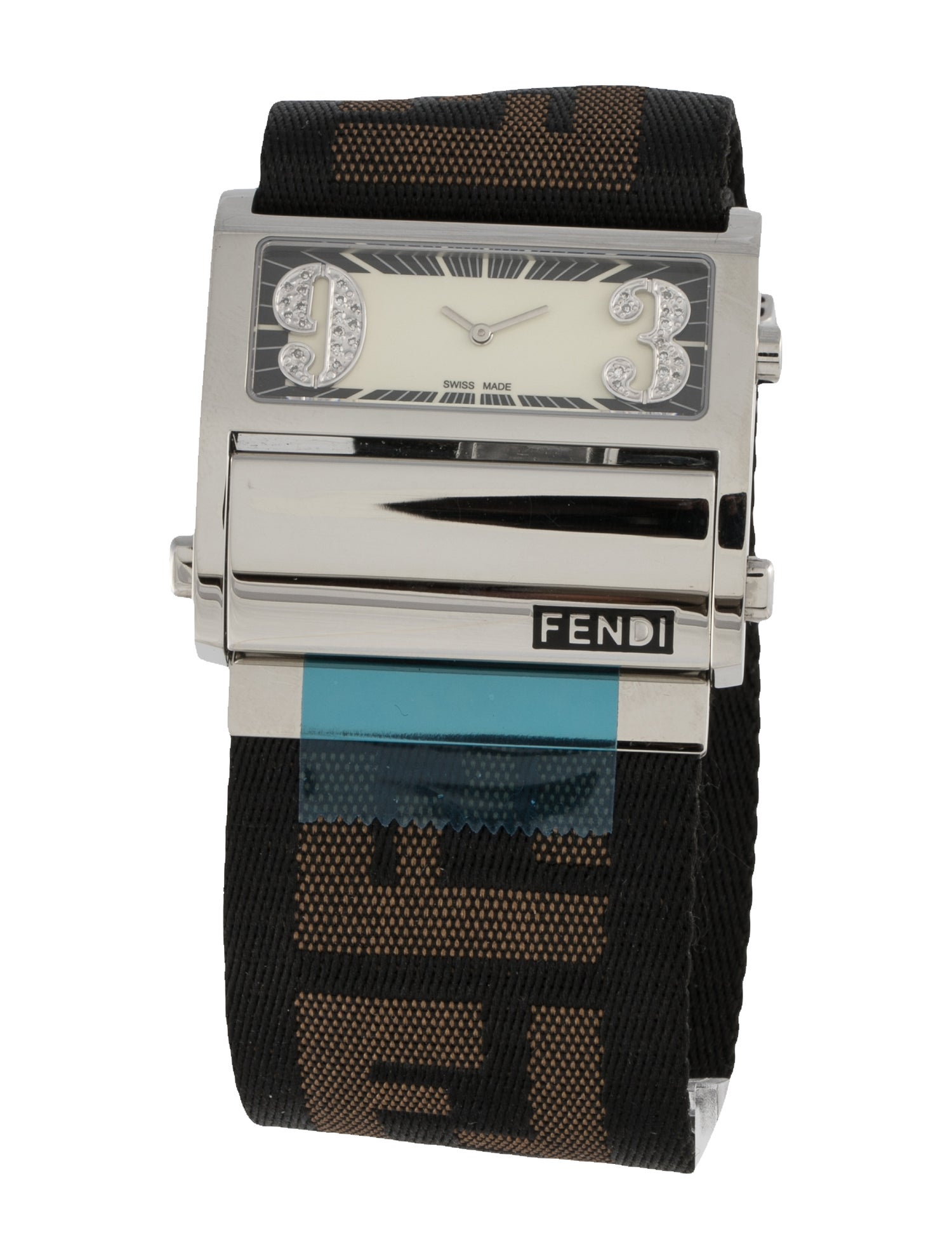 Fendi Zip Code Watch