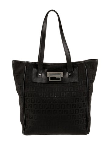 Fendi Totes Zucchino FF Tote Vintage