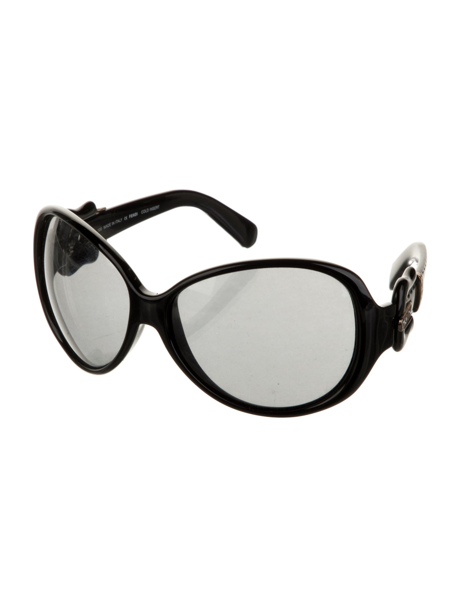 Fendi Zucca FF Logo Oversize Sunglasses