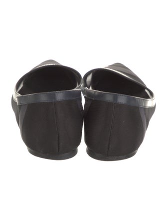 Fendi Zucca FF Logo Mesh Ballet Flats