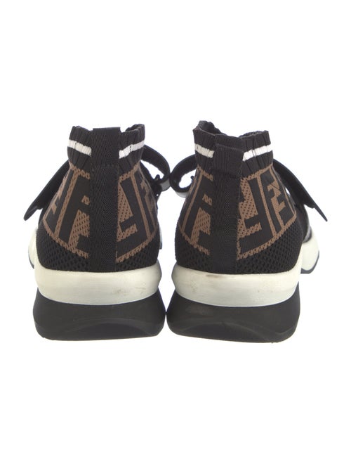 Fendi Zucca FF Logo Printed Sock Sneakers